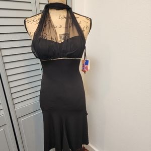 Black formal dress